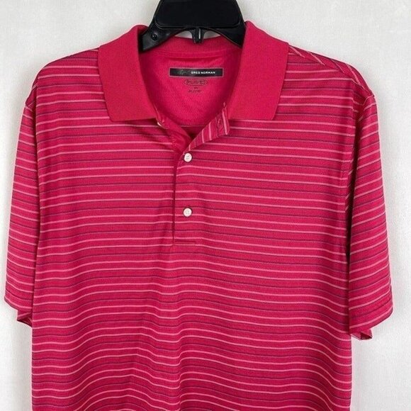 Greg Norman Men Short Sleeve Pullover Polo Shirt Size M - Picture 5 of 6